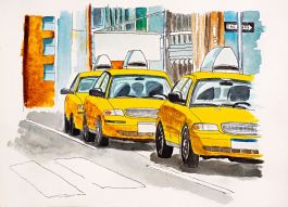 Фотообои Лондонское такси